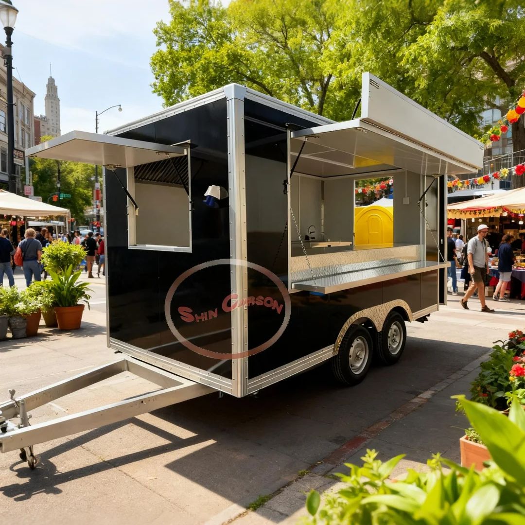 Commercial Kitchen Vendor - Commercial Food Trailers for Crepe &