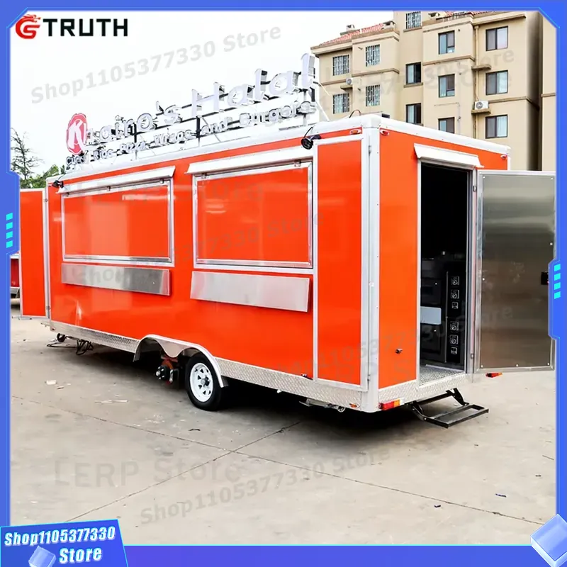 Commercial Kitchen Vendor - Mobile Food Truck Trailer Fully Equipped