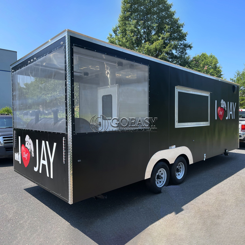 Commercial Kitchen Vendor - Mobile Kitchen Food Trailer with Commercial