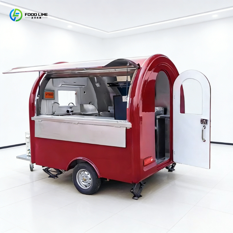 Commercial Kitchen Vendor - Espresso Trailer Commercial Kitchen Stainless Steel
