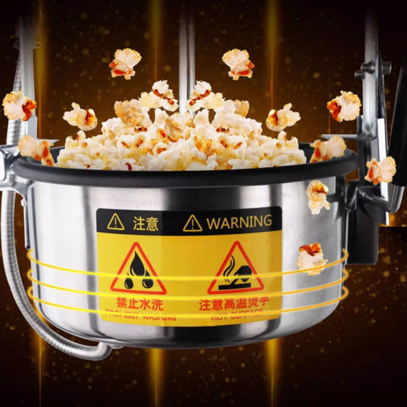 Commercial Popcorn Machine - Fully Automatic Commercial Popcorn Machine 220/110V
