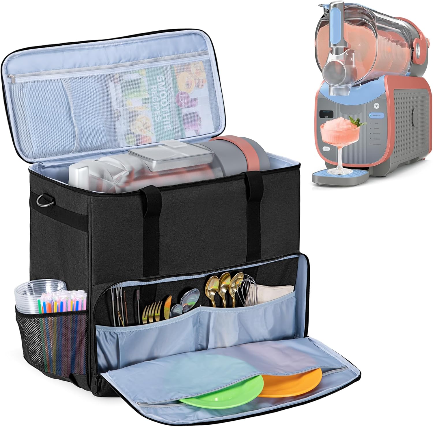 Slushy Machine - Carrying Case Compatible with Ninja SLUSHi