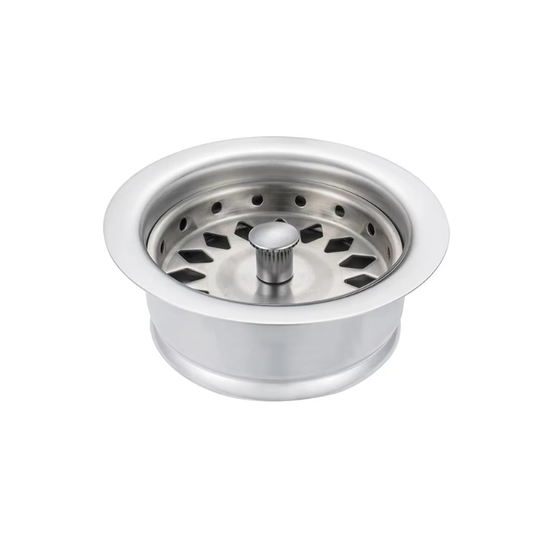 Commercial Kitchen Garbage Disposal - Stainless Steel Chrome Plated Modern Kitchen