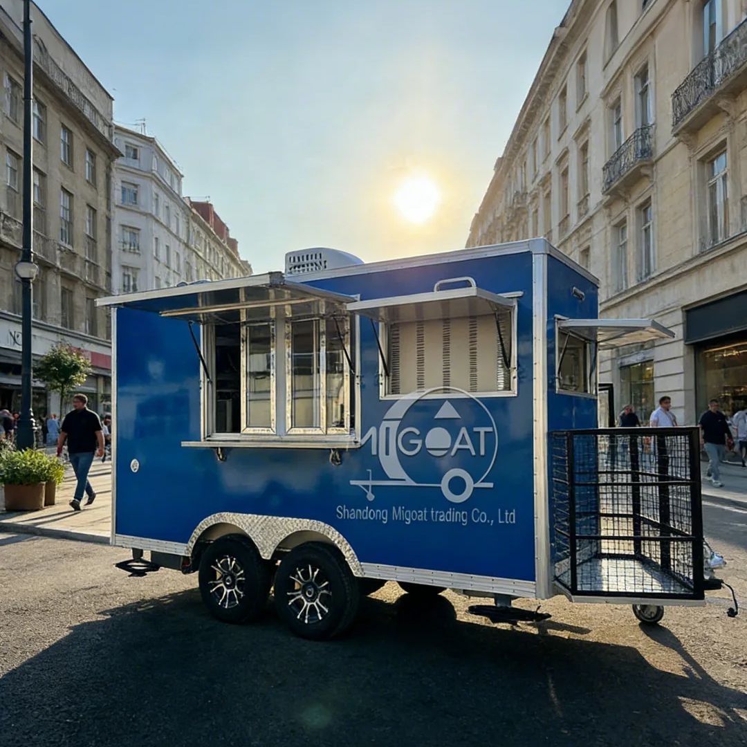 Commercial Kitchen Vendor - Commercial Multi-Functional Towable Food Trailer Mobile