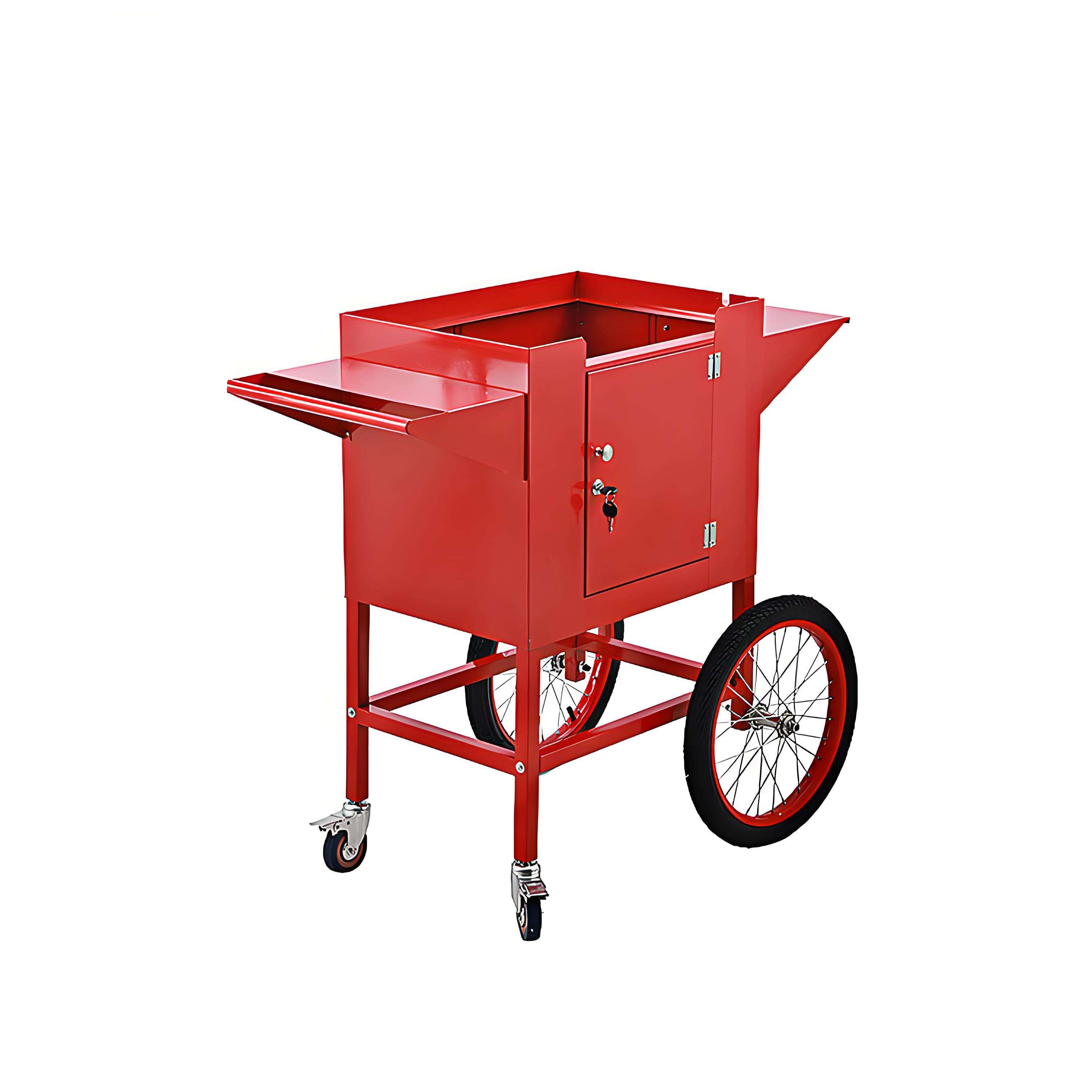 Commercial Popcorn Machine - Commercial Popcorn Machine With Cart 220V