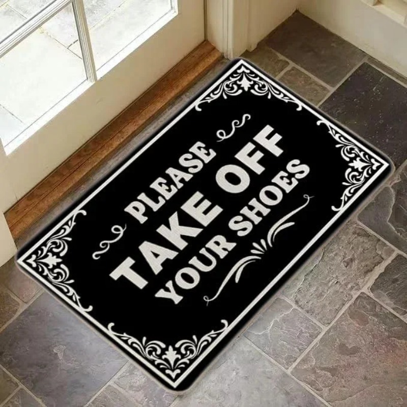 Commercial Kitchen In Your Home - Please Take Your Shoes Off Rug
