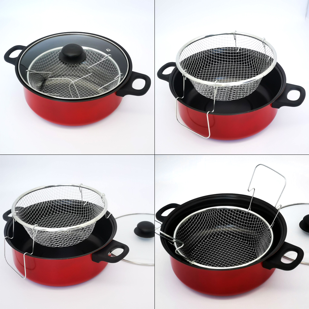 Deep Fry Pot Apartment Fryer N - огляд і ціна Commercial Kitchen Pans