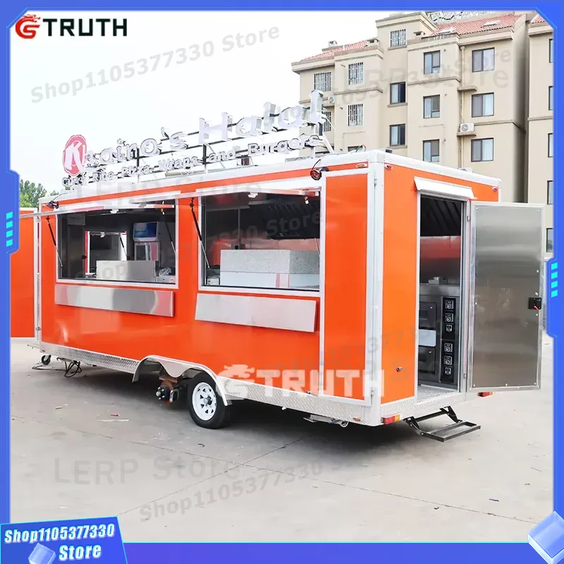 Mobile Food Truck Trailer Full - огляд і ціна Commercial Kitchen Vendor