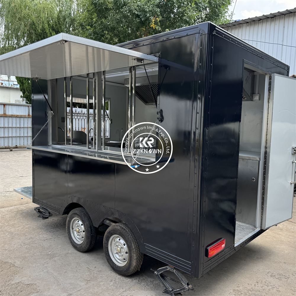 Factory Built Fast Food Truck  - огляд і ціна Commercial Kitchen Vendor
