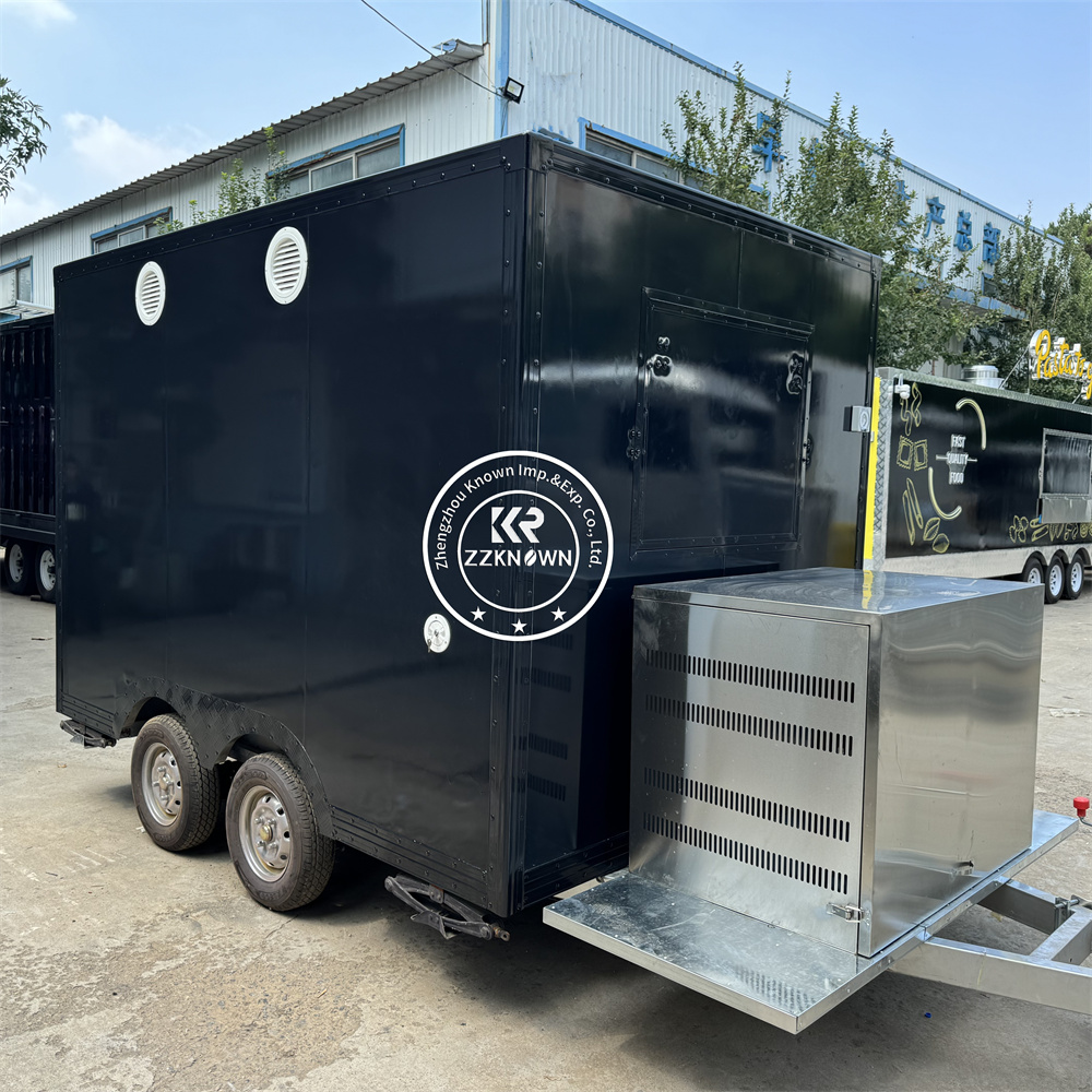 Factory Built Fast Food Truck  - огляд і ціна Commercial Kitchen Vendor