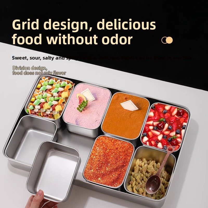 Stainless Steel Seasoning Box  - огляд і ціна Commercial Kitchen Vendor