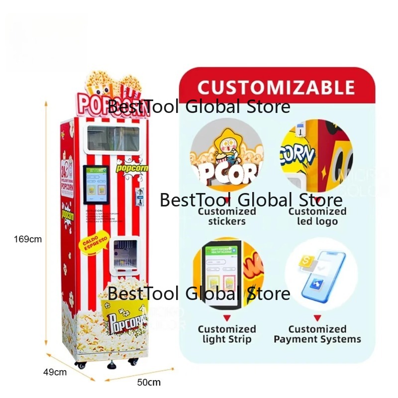 Hot-Selling  Popular Popcorn M - огляд і ціна Commercial Popcorn Machine