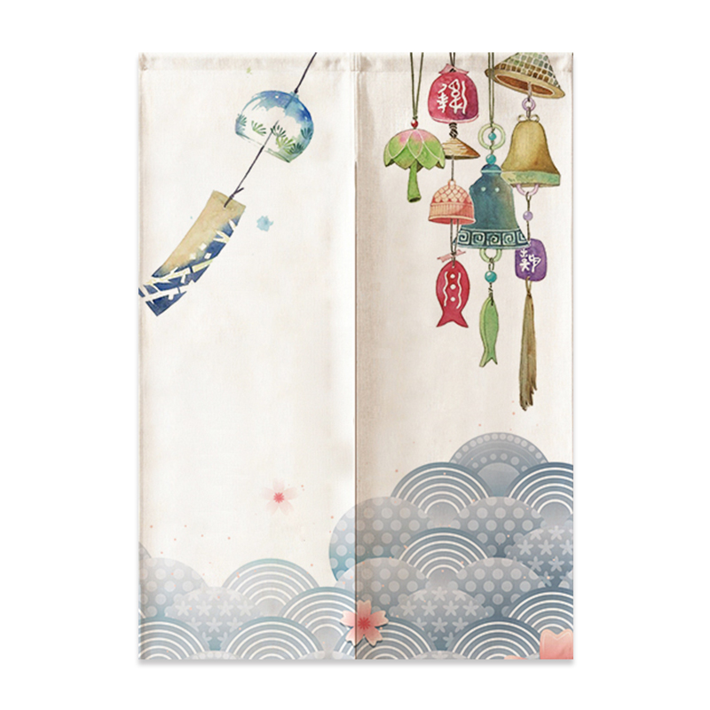 Japanese Linen Door Curtain No - огляд і ціна Commercial Kitchen Canopy