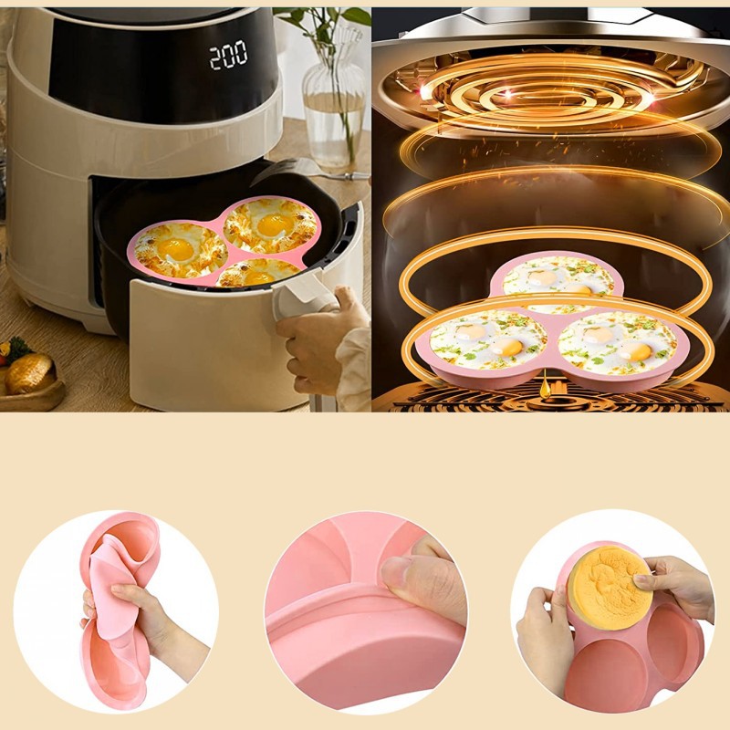 Reusable Silicone Air Fryer Eg - огляд і ціна Commercial Kitchen Pans