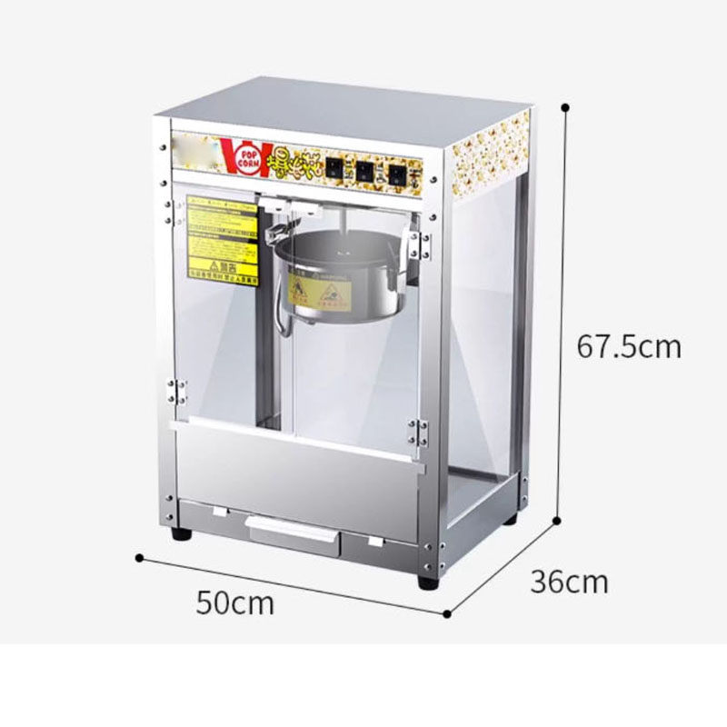 Fully Automatic Commercial Pop - огляд і ціна Commercial Popcorn Machine