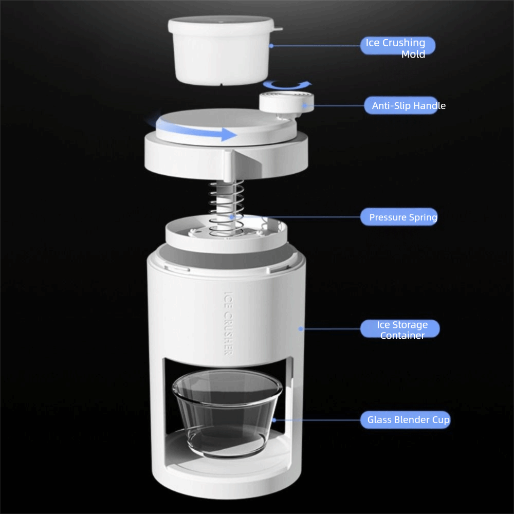 Manual Hand-cranked Shaved Ice - огляд і ціна Slushy Machine