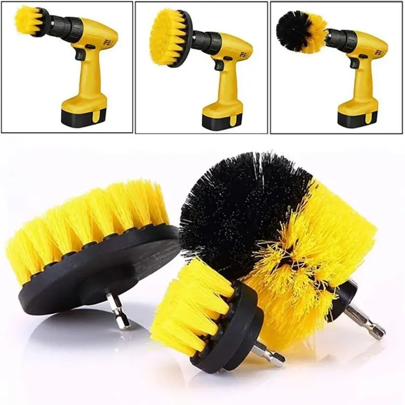 3 pcs/set drill brush set powe - огляд і ціна Commercial Kitchen Tiles