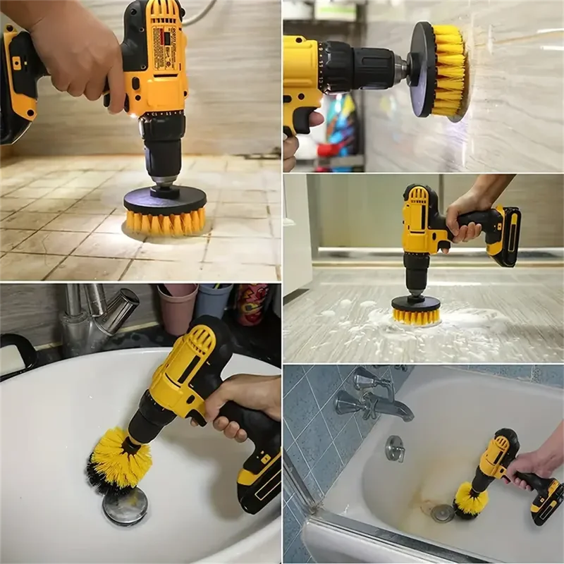 3 pcs/set drill brush set powe - огляд і ціна Commercial Kitchen Tiles
