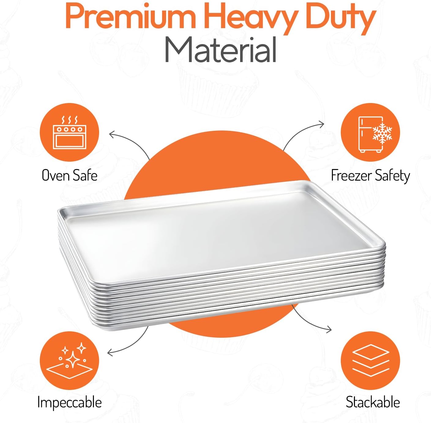 Full Size Commercial Aluminum  - огляд і ціна Commercial Kitchen Pans