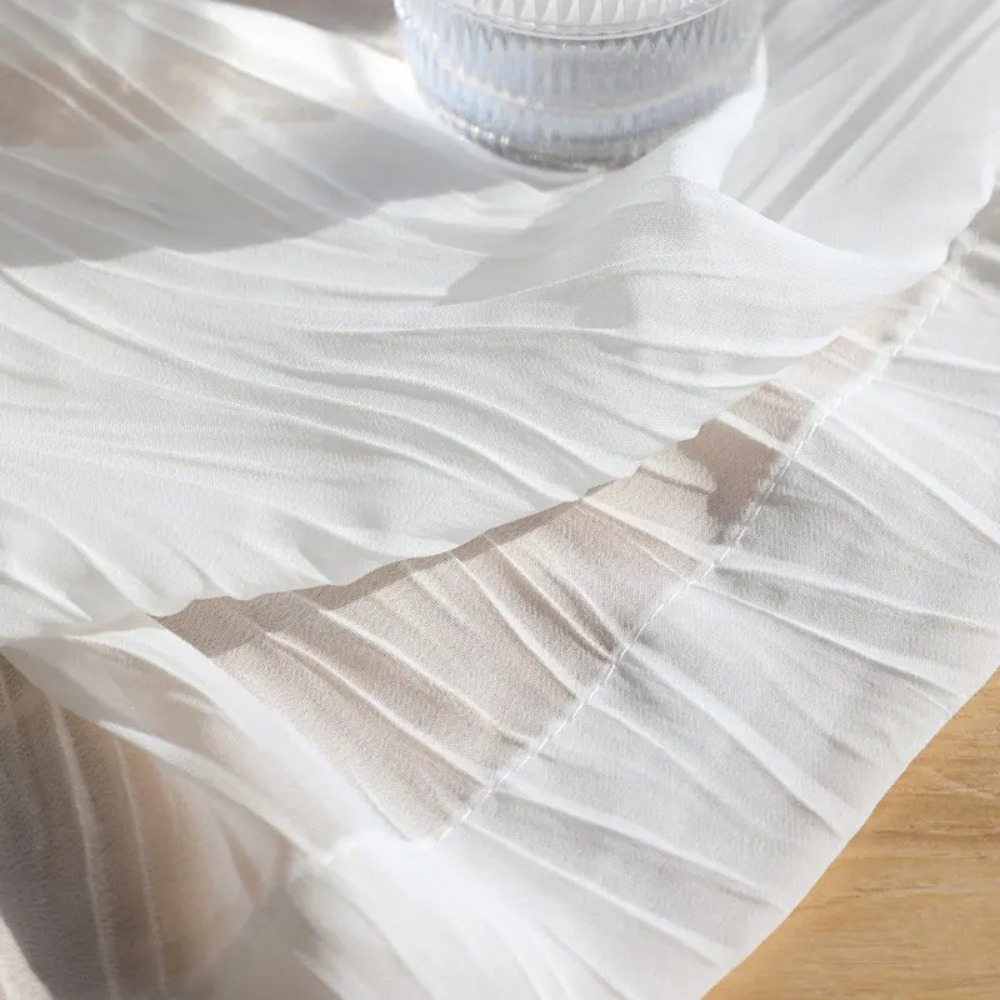 Modern White Chiffon Tulle Cur - огляд і ціна Commercial Kitchen Canopy