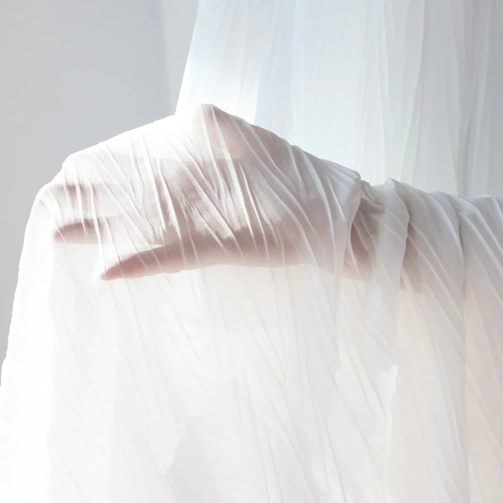 Modern White Chiffon Tulle Cur - огляд і ціна Commercial Kitchen Canopy