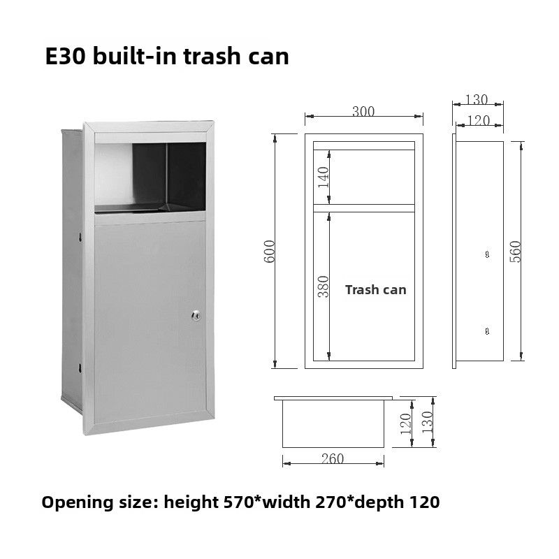 304Stainless Steel Side Open T - огляд і ціна Commercial Kitchen Garbage Disposal