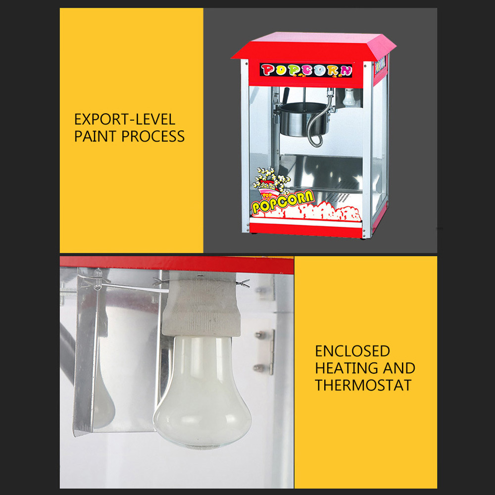 Electric Commercial Popcorn Ma - огляд і ціна Commercial Popcorn Machine