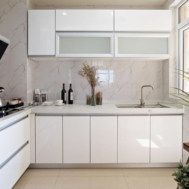 Paint Glossy White Cabinets Wa - огляд і ціна Commercial Kitchen Tiles