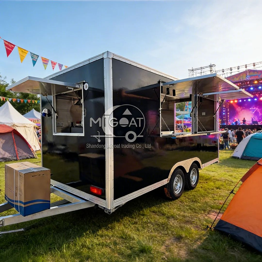 Outdoor Mobile Food Cart Multi - огляд і ціна Commercial Kitchen Vendor
