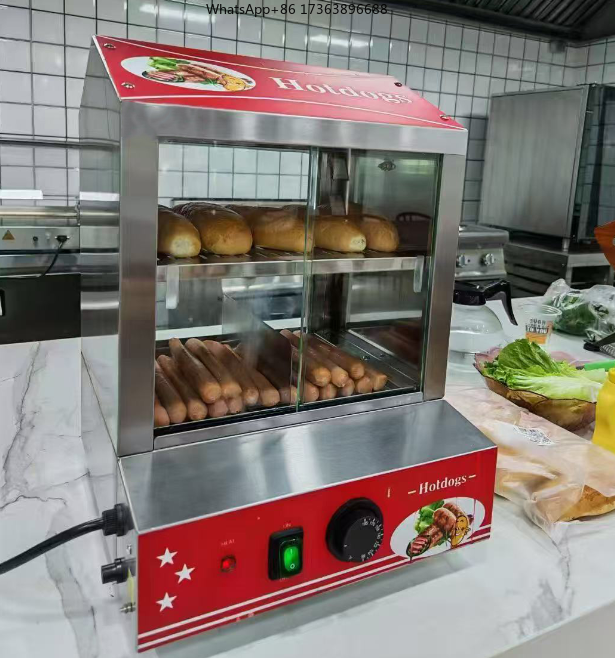 Commercial Hot Dog  Steamer Ma - огляд і ціна Commercial Popcorn Machine