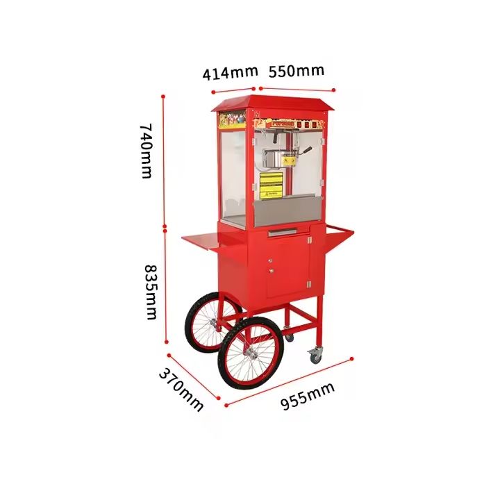 Commercial Popcorn Machine Wit - огляд і ціна Commercial Popcorn Machine