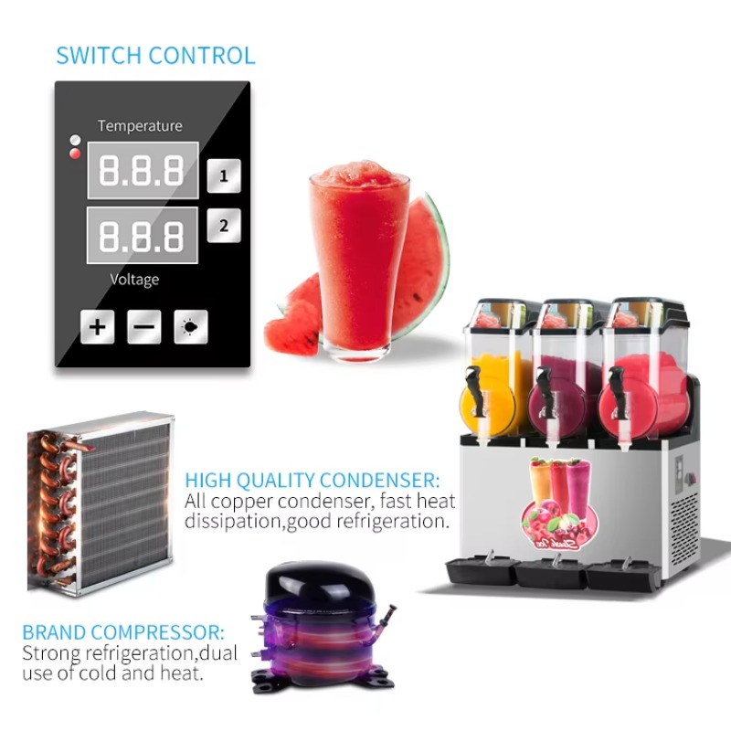 Automatic Commercial Slushy Ma - огляд і ціна Slushy Machine