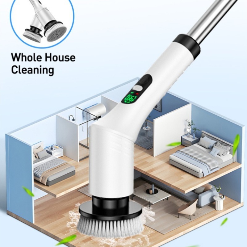Electric Spin Scrubber 9 in 1  - огляд і ціна Commercial Kitchen Tiles